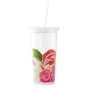 Kate Spade Floral Tumbler