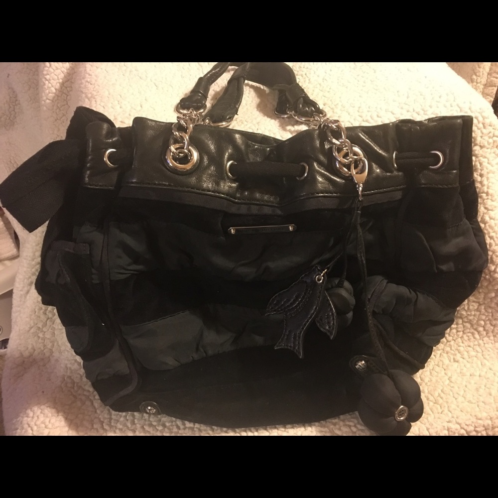 juicy couture black handbag