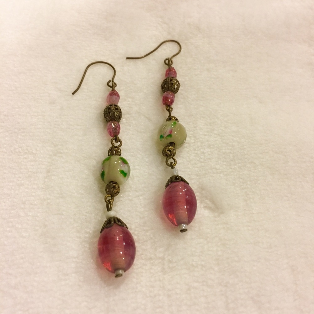 🌵LOWEST PRICE🌵 Glass Bead Earrings