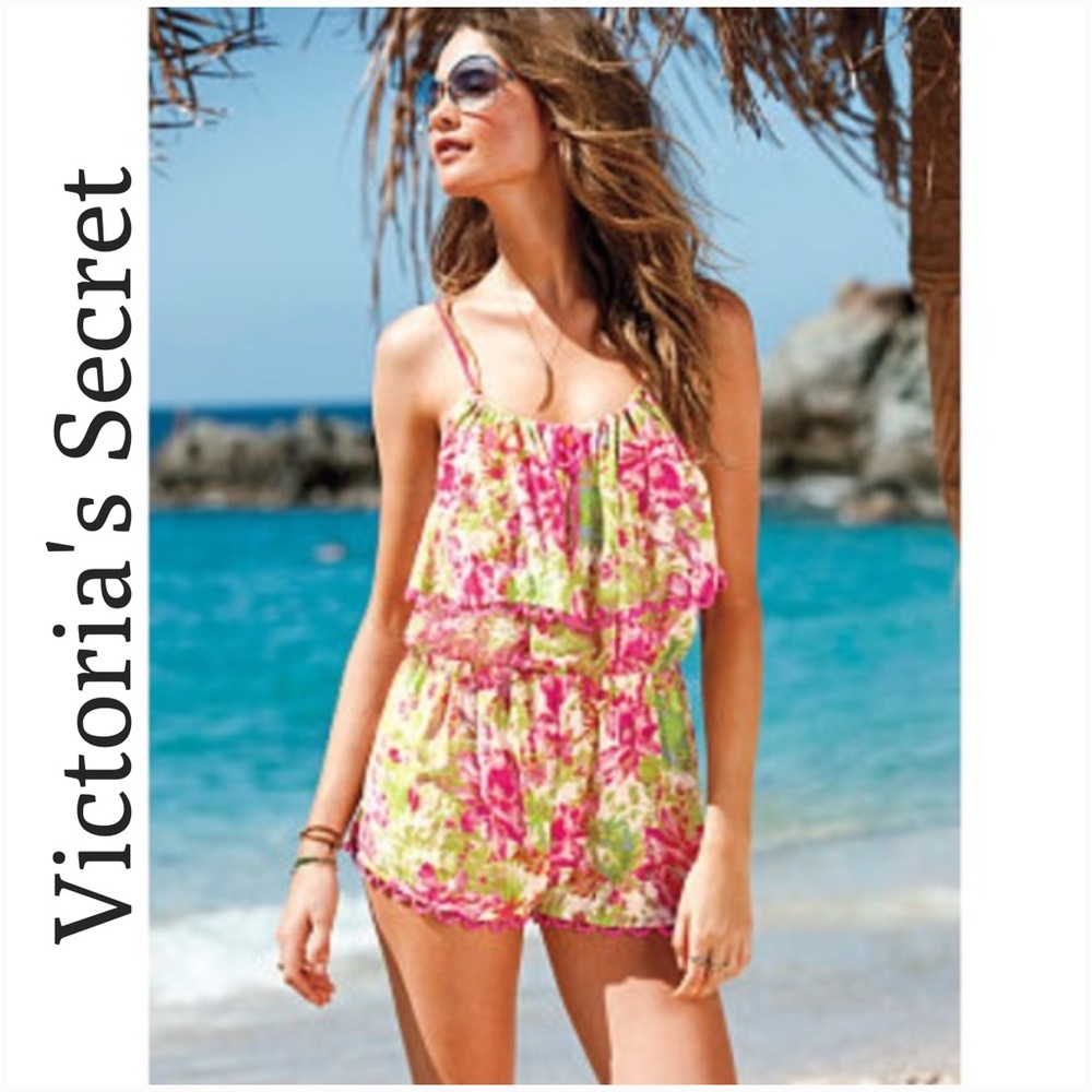 Victoria's Secret Floral Romper