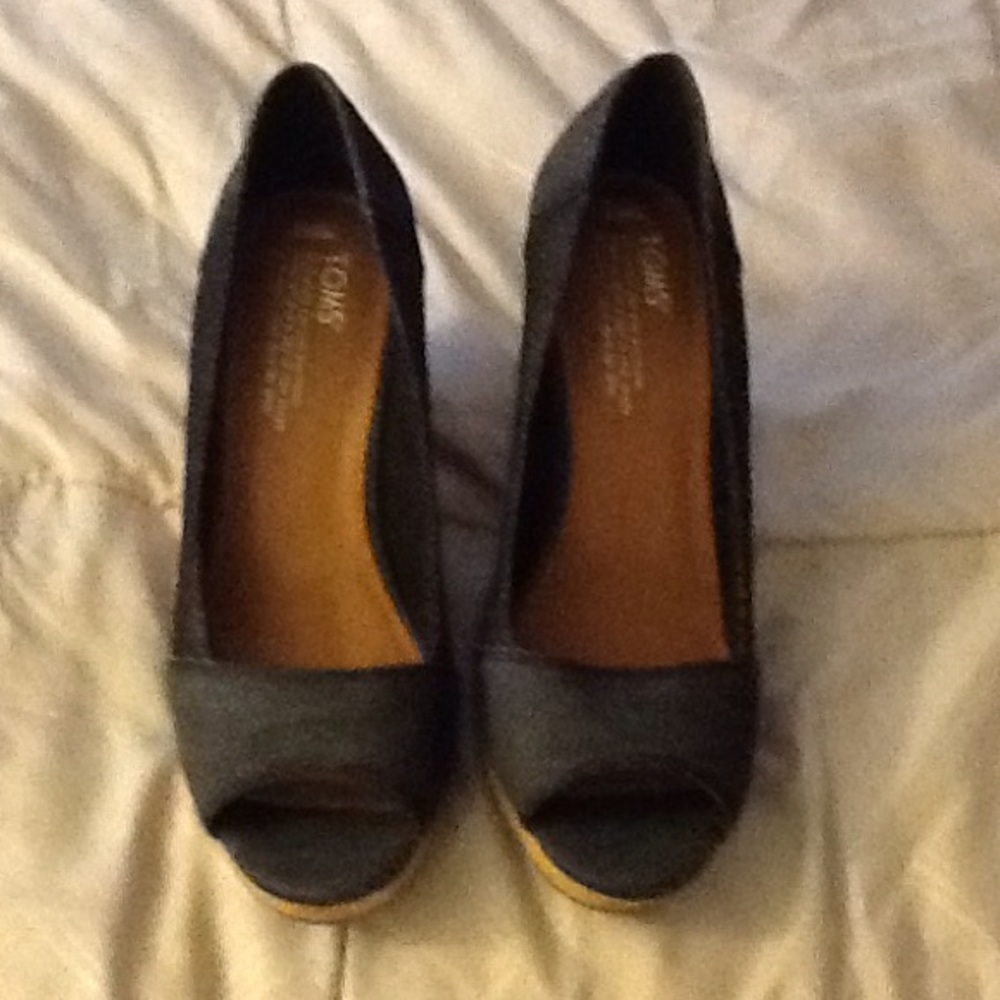 Toms peep toe❤️❤️❤️sold