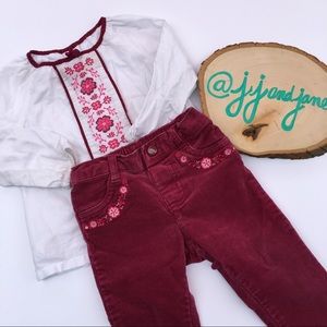 Gymboree Peasant Top Outfit