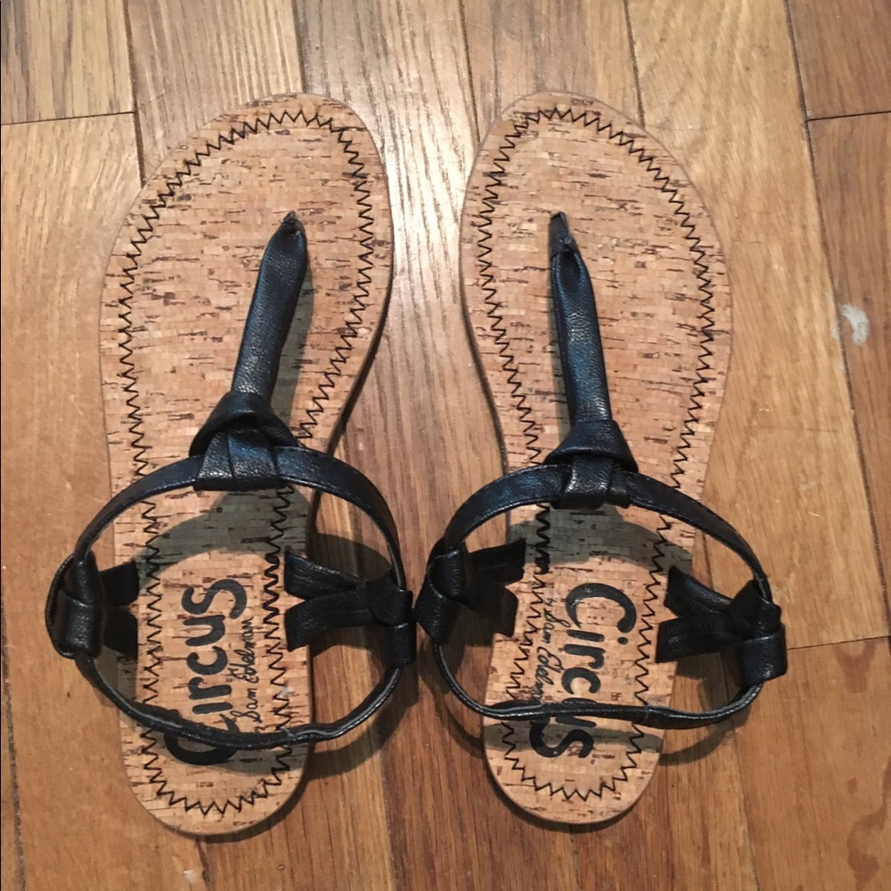 Black sandals