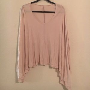 Pink Free People Top