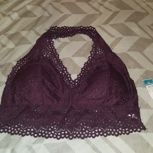Rue 21 Burgundy Bralette 3X