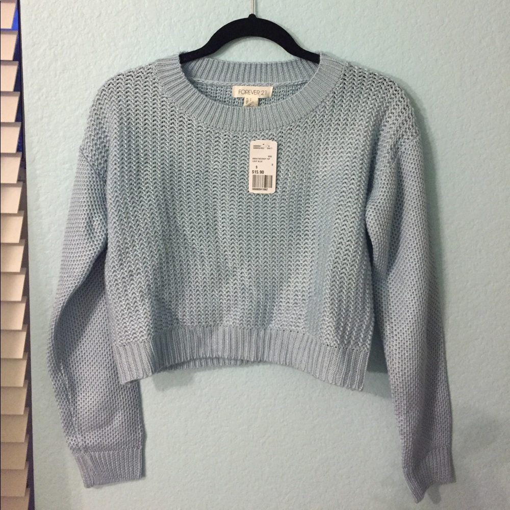 Pastel Blue Sweater