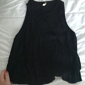 Black freepeople tank size small