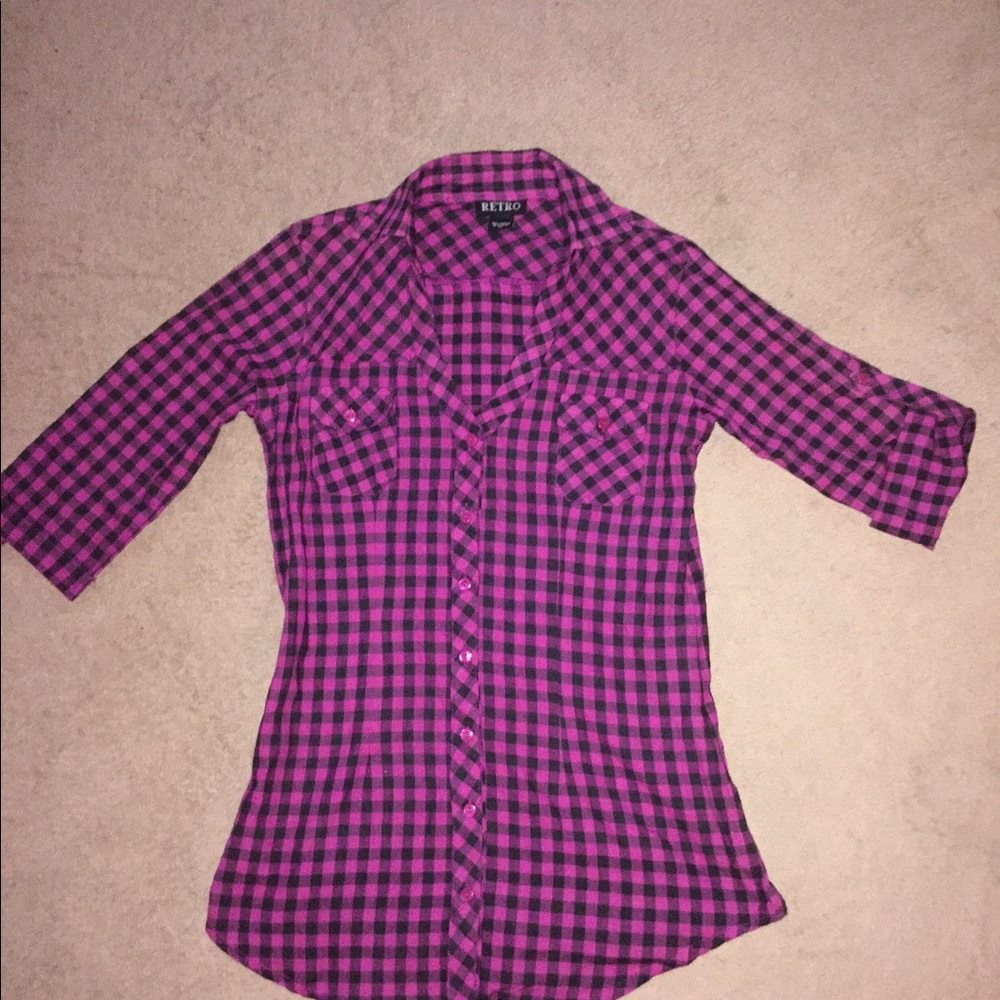 RETRO WOMEN'S TOP.  SIZE M