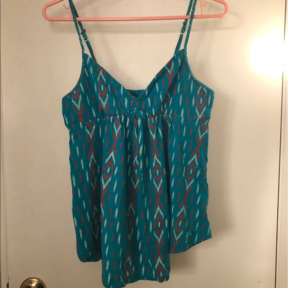 Hurley A line tribal print tank top