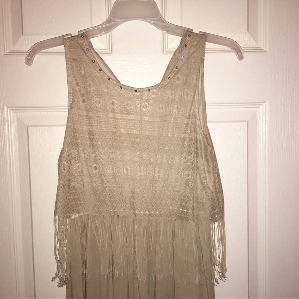 Maxi Dress With Ruffles - Picture 2 of 2