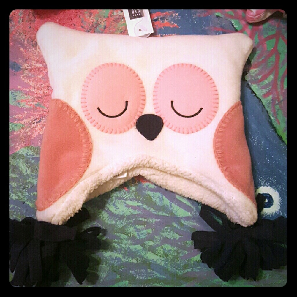 Baby Gap XS cozy NWT owl hat