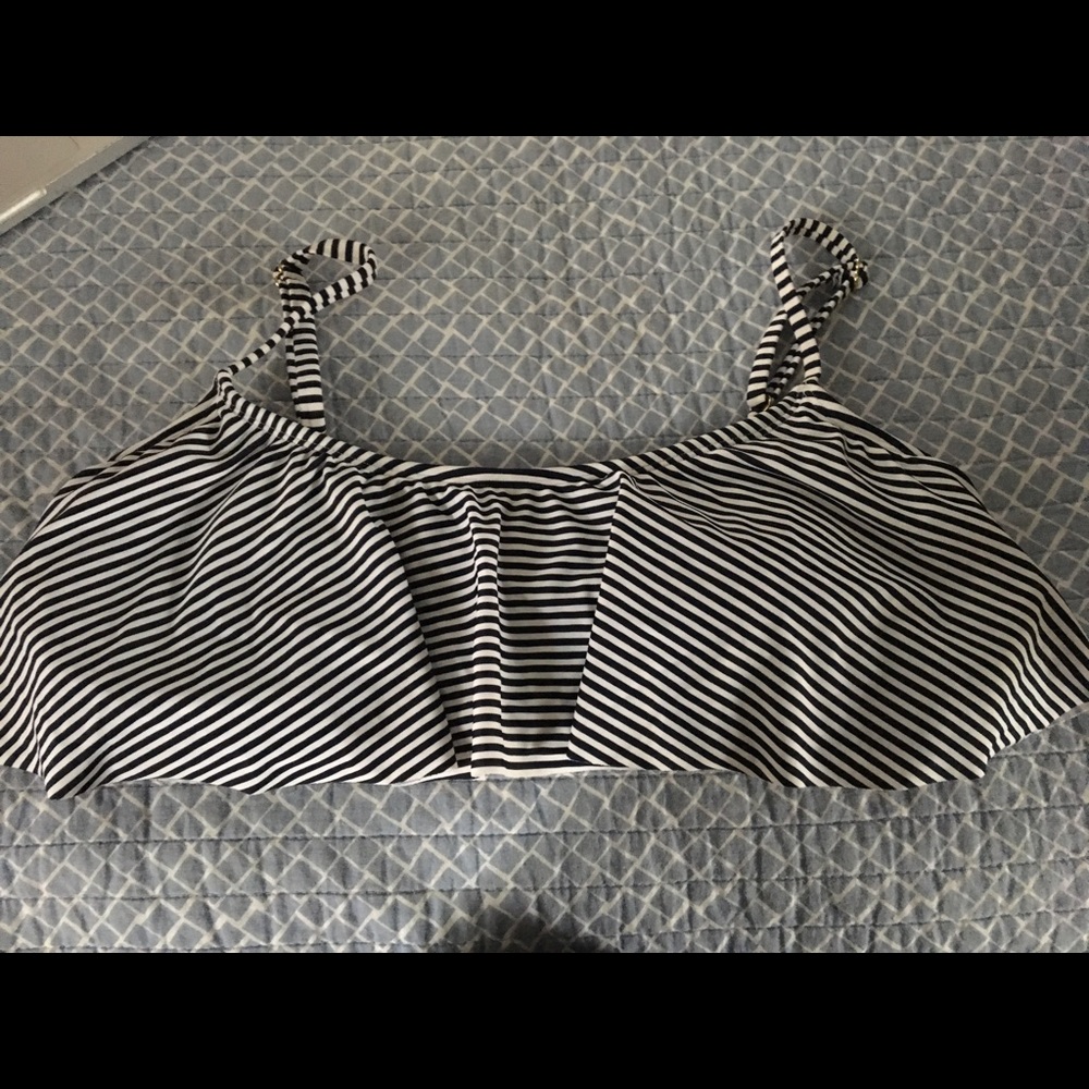 Flowy bathing suit top