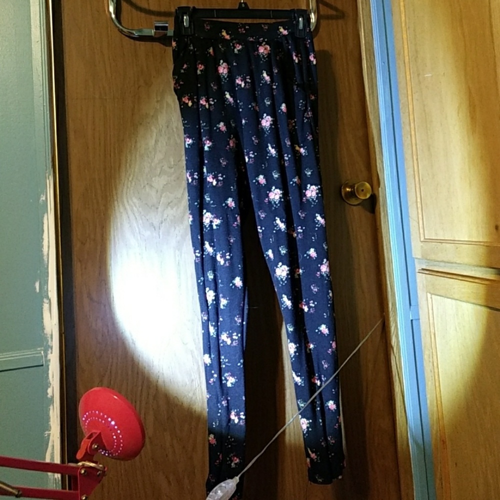 Floral leggings medium