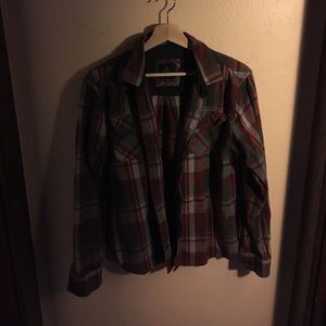 Men's Prana button up shirt