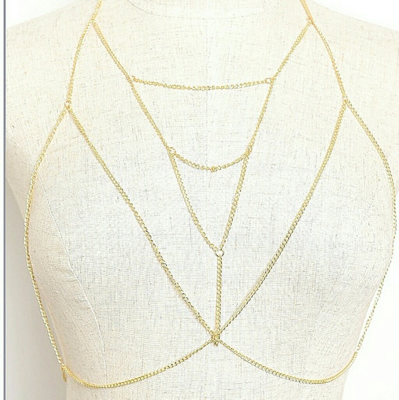 Silver Bra Chain - Picture 2 of 2