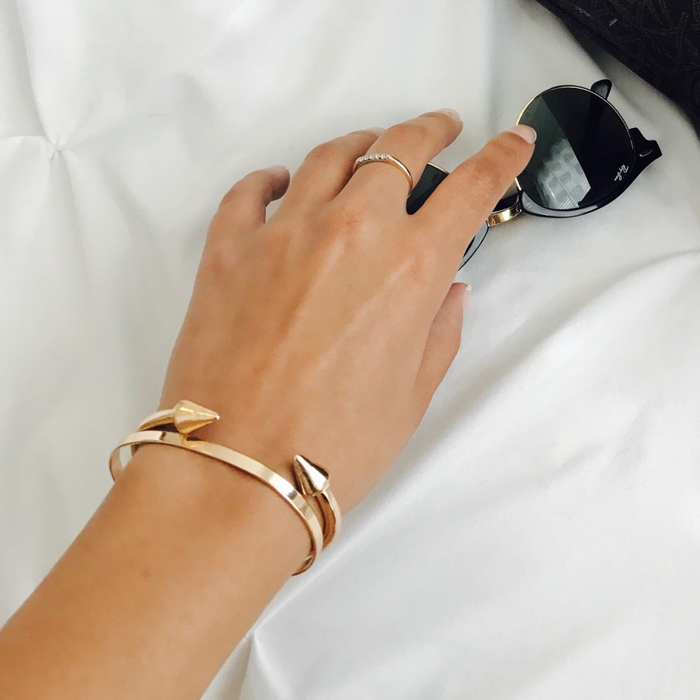 Stainless steel Bangle bracelet set