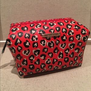 Stella & Dot Hearts Pouf (Makeup/Accessory bag)