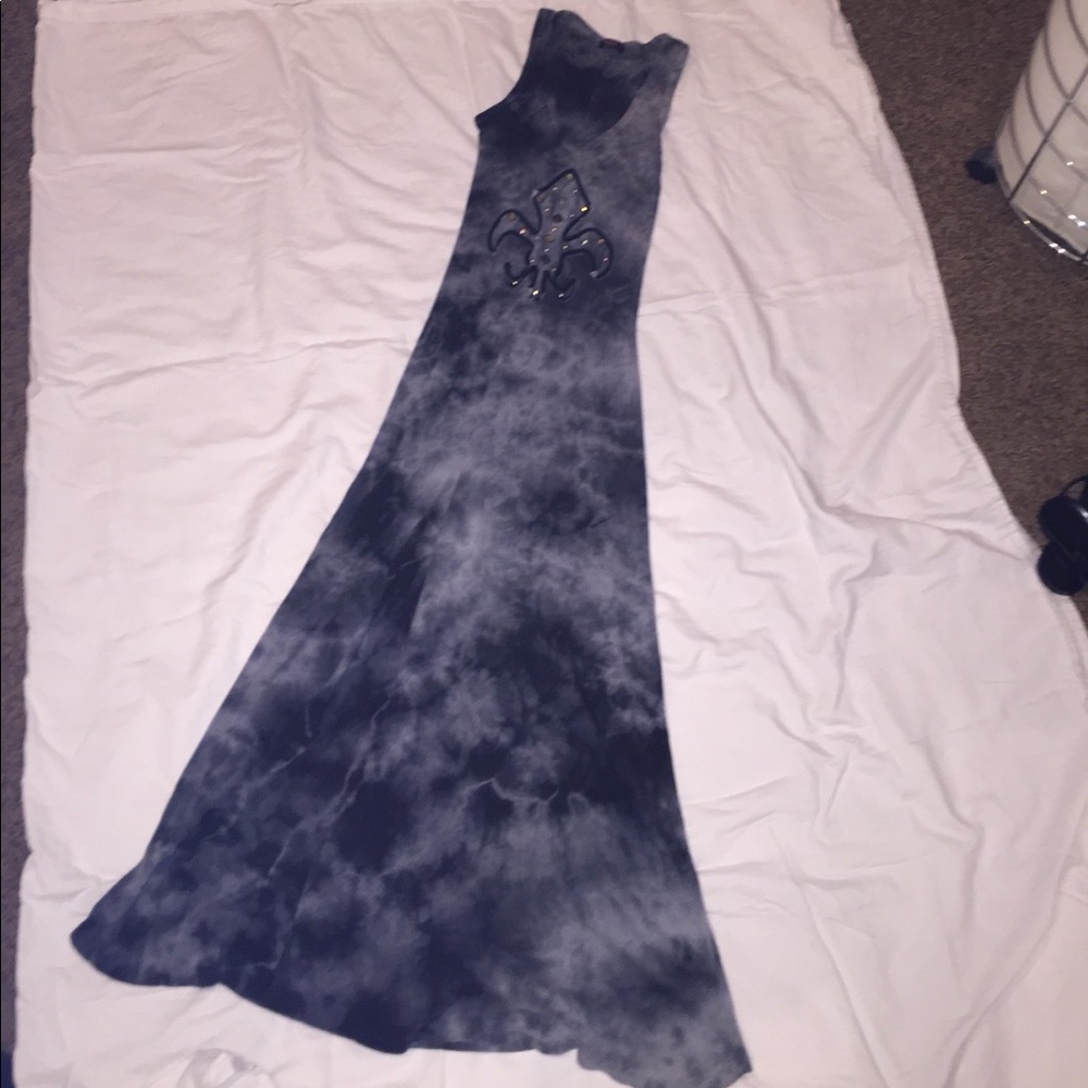 ADORABLE tye dye maxi dress😻