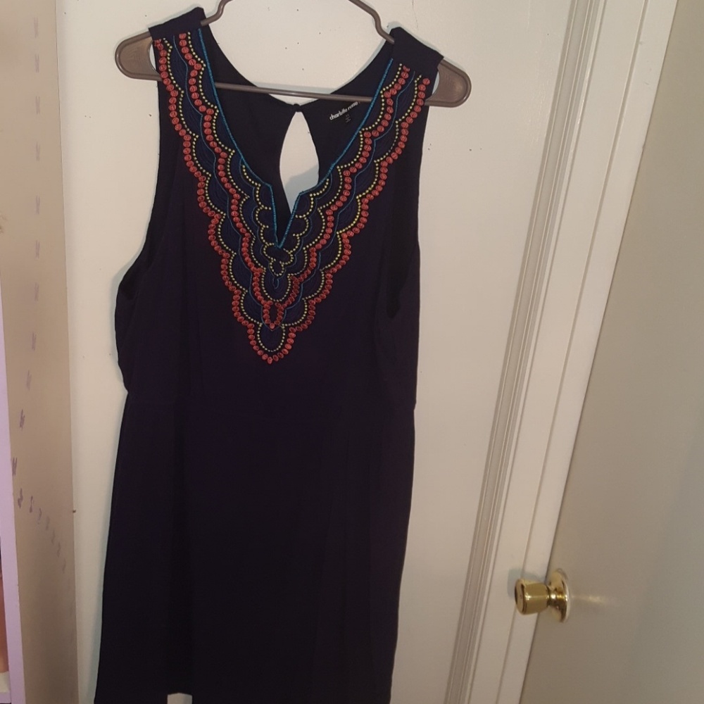 *CLOSE OUT* Charlotte Russe Navy Dress
