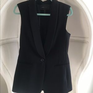 BCBG zipper back vest NWOT