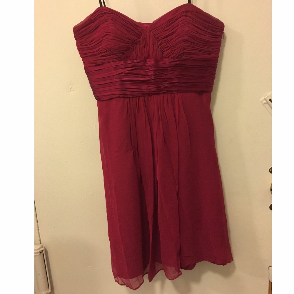 Rouched cocktail dress