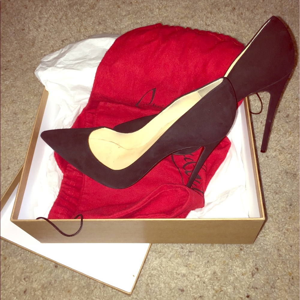Christian Louboutin 'So Kate 120 Suede'
