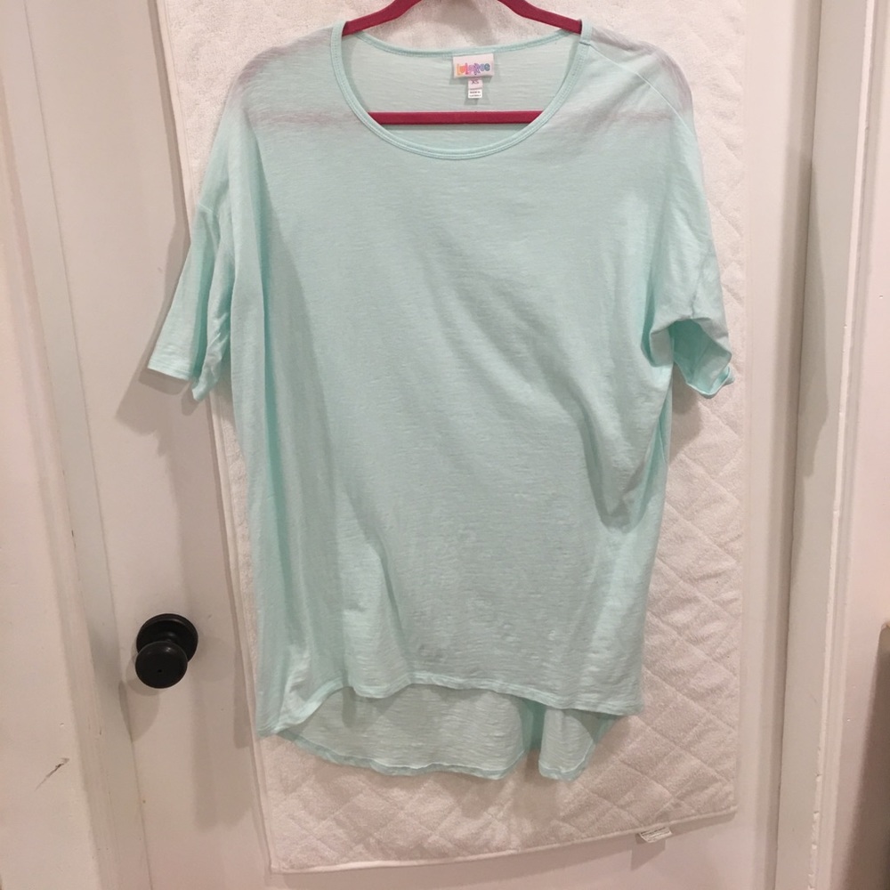 Mint color LuLaRoe Irma tunic