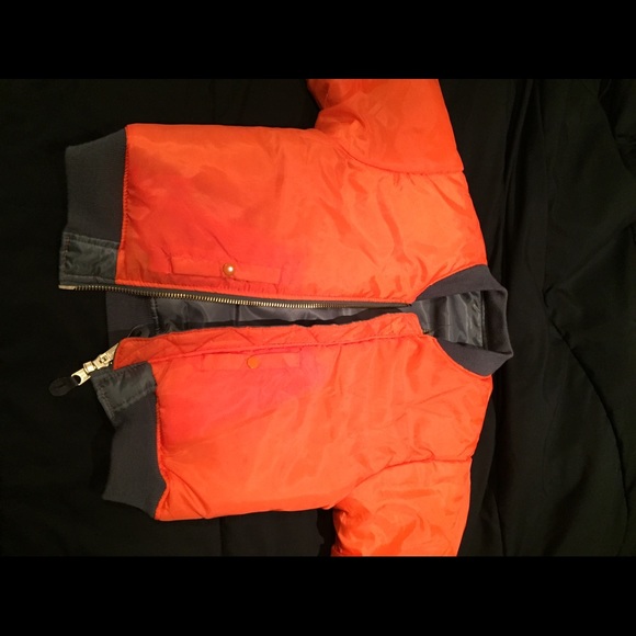 reversible bomber jacket - Picture 2 of 2