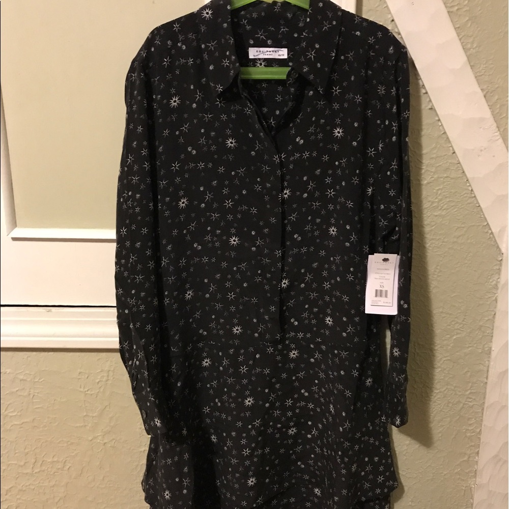 Sample sale for Equipment dress