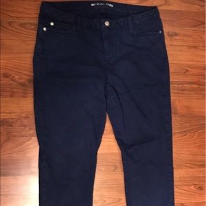 Michael Kors skinny jeans size 12 blue