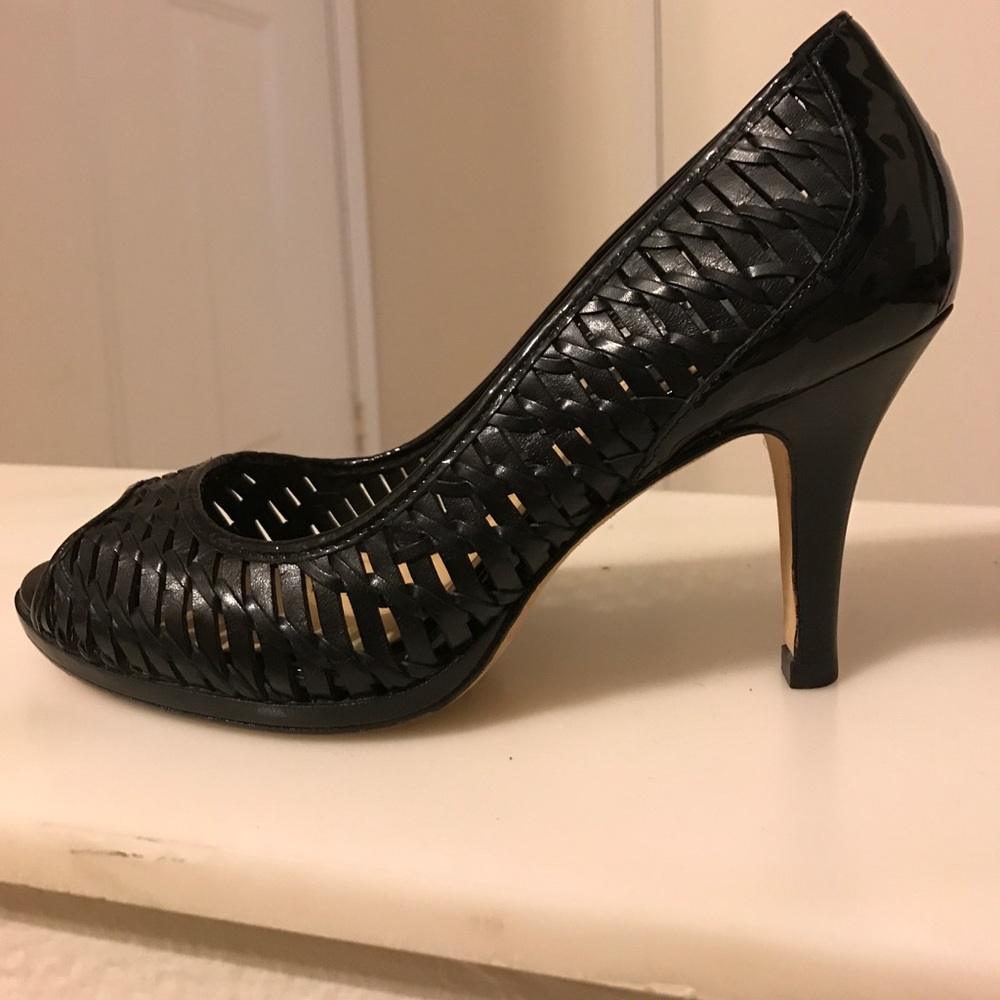 Cole Haan Peep Toe Heels