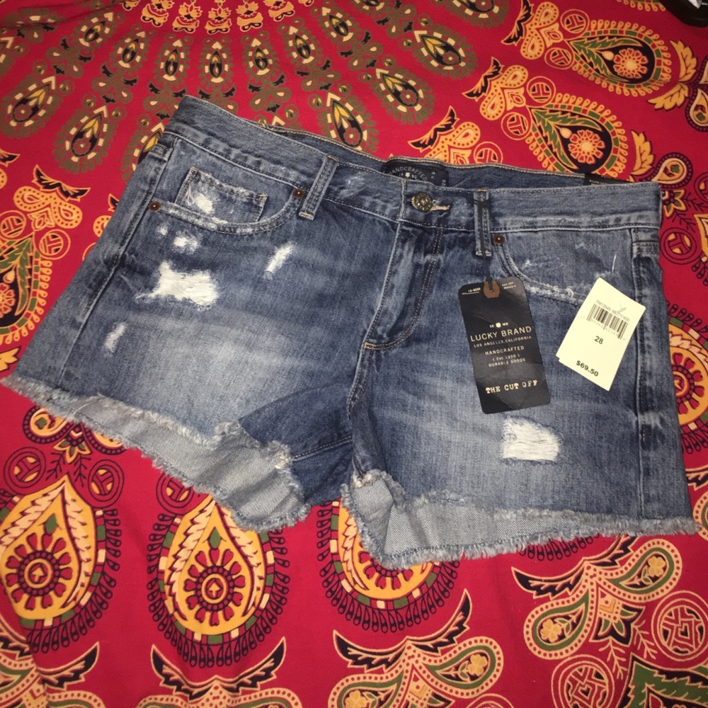 Lucky Brand Cut Off Short Shorts