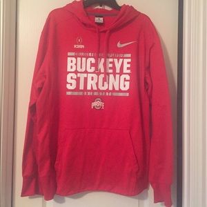 Nike Ohio State Buckeyes hooded sweatshirt