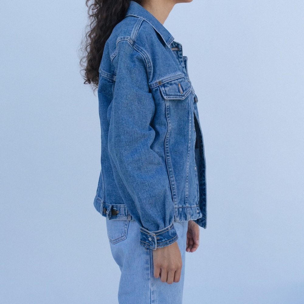 Light blue denim jacket 👕 - Picture 3 of 7
