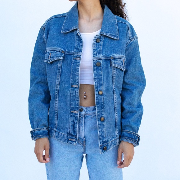 Vintage Jackets & Blazers - Light blue denim jacket 👕
