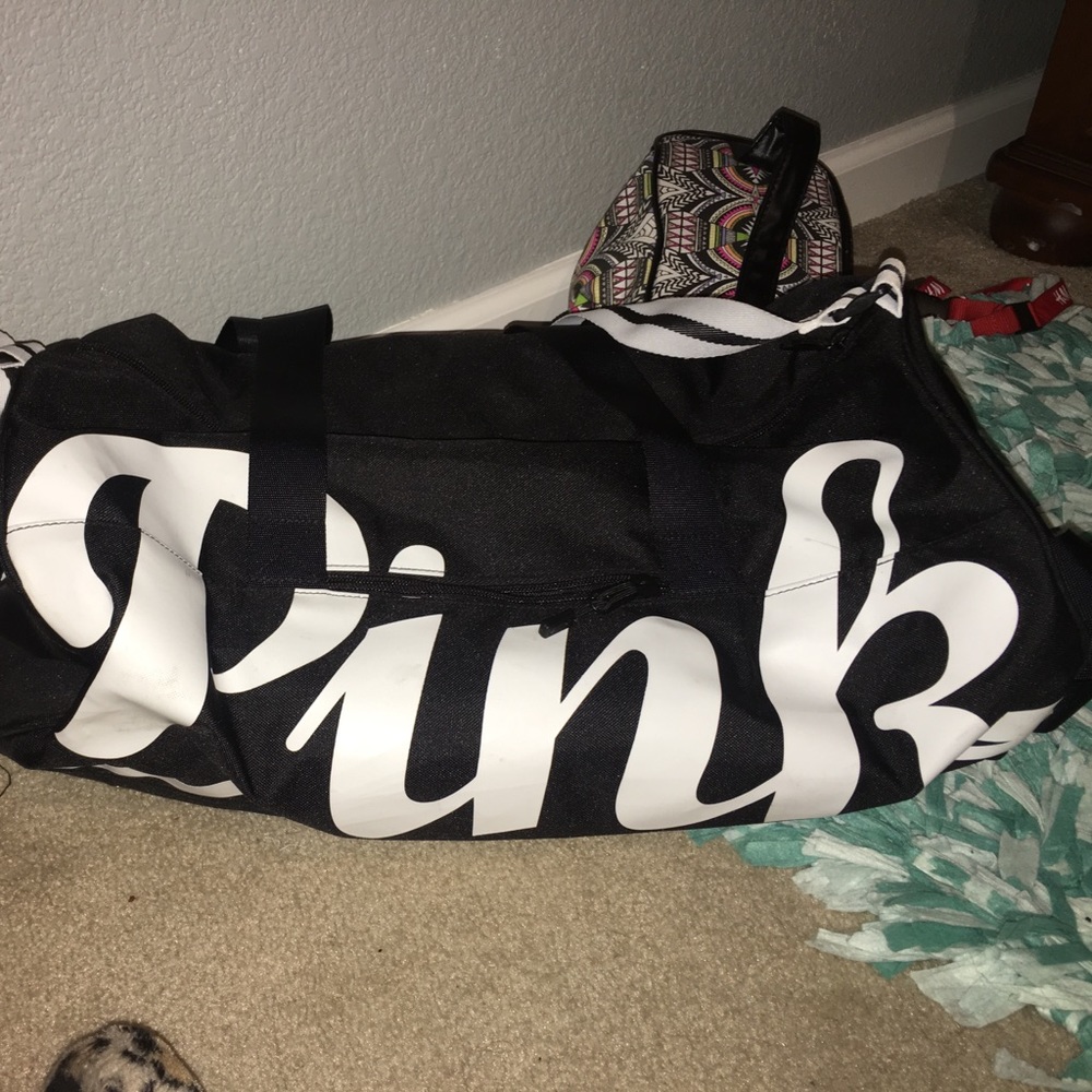 PINK duffle bag