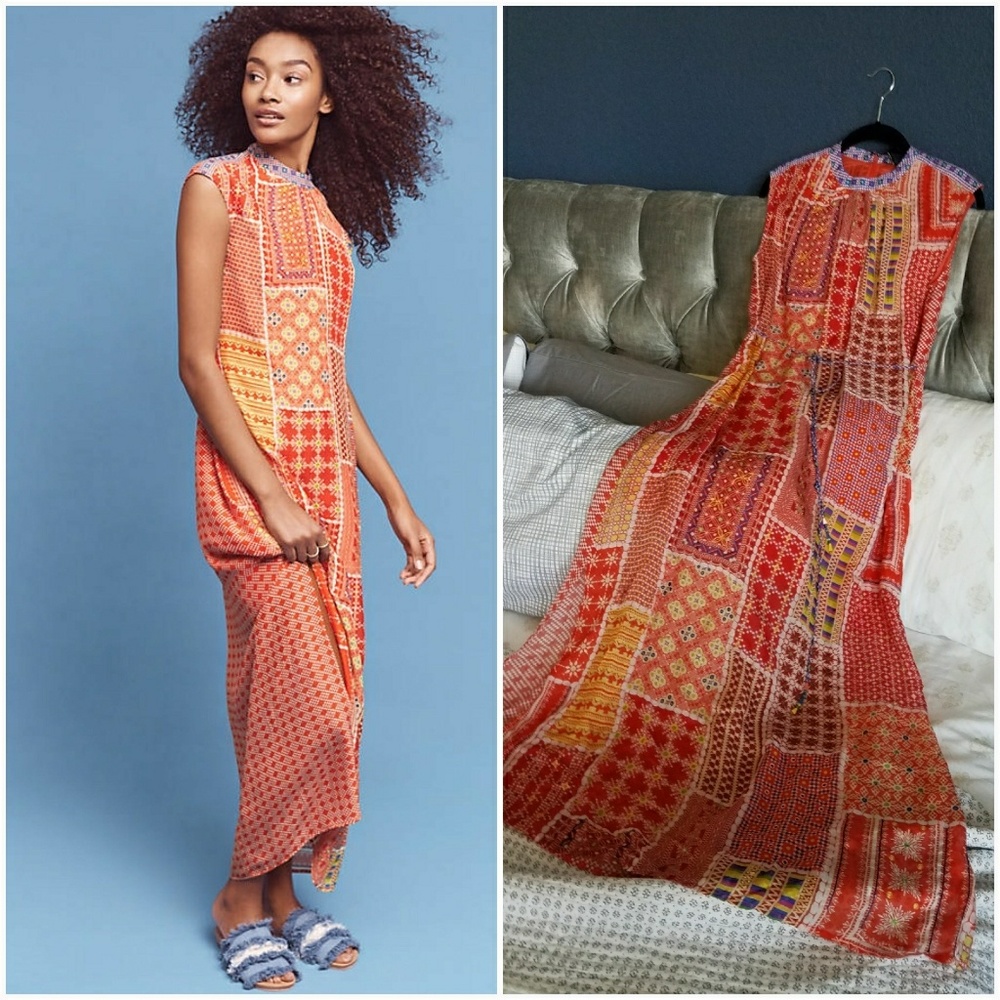NWT Anthropologie Maxi Dress