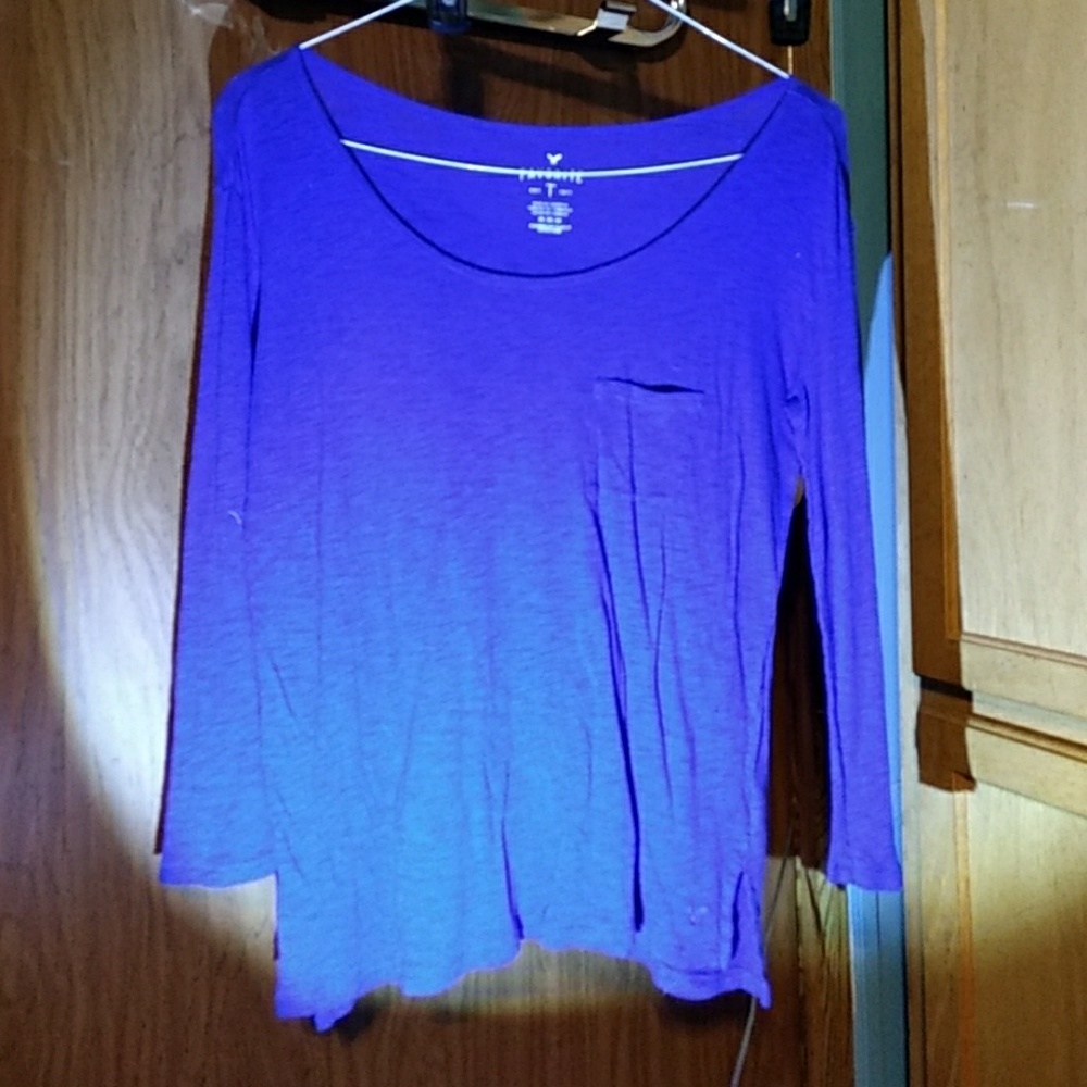 American Eagle Long Sleeve Crew Neck Medium