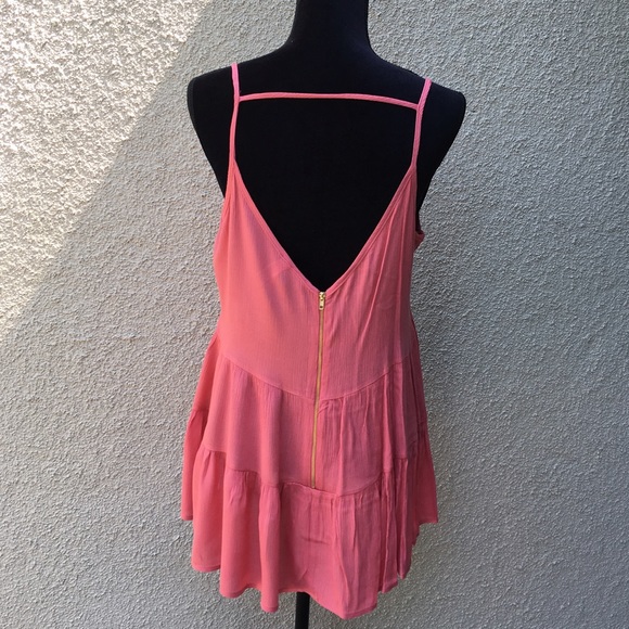 Rose pink tiered tank - Picture 4 of 5