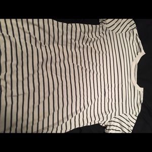 striped pocket tee