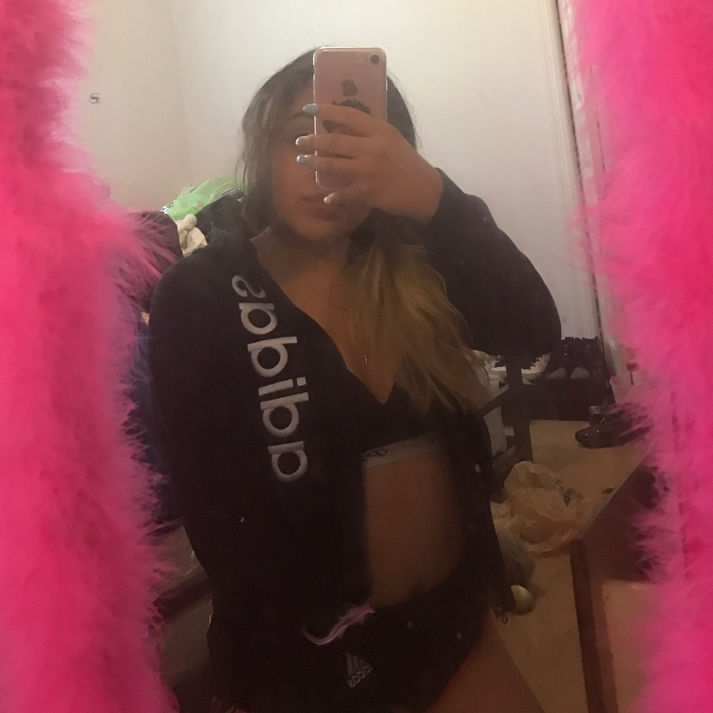 Adida sweater size 12 (small )