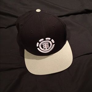 element flat brim hat