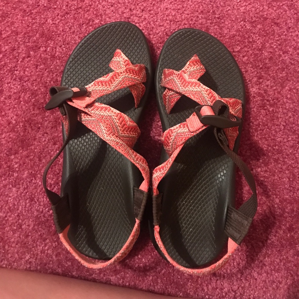 Chaco's with toe loop!
