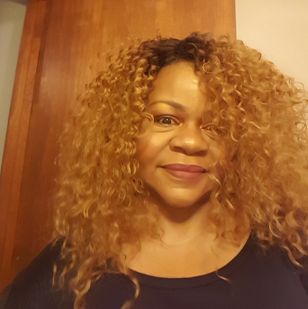 Curly big hair