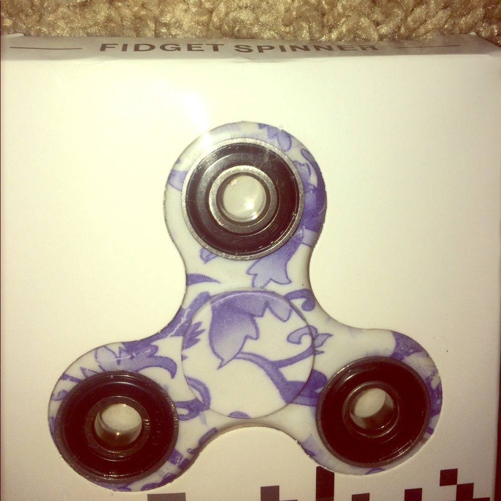 A fidget spinner