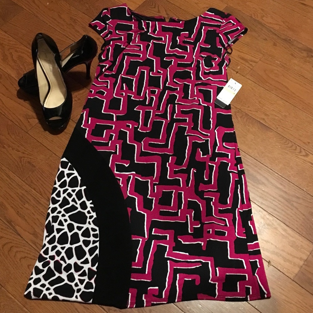 Laundry by Design Vivid Pink dress 🌺