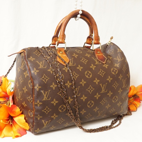 Vintage Louis Vuitton Satchel Bag