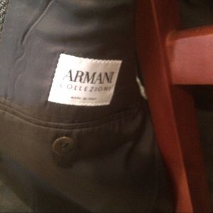 Armani Collezioni  Men's Wool Blend Blazer