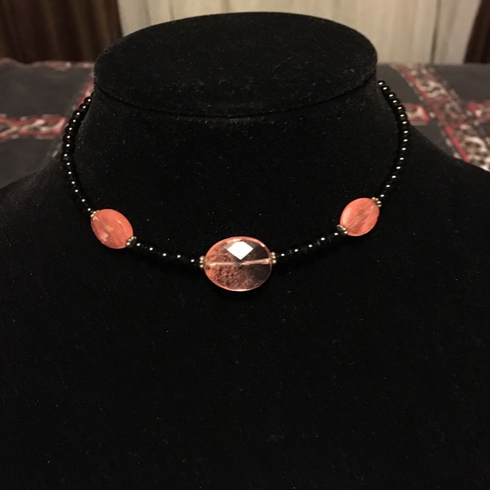 Semi precious stoned woman's necklace