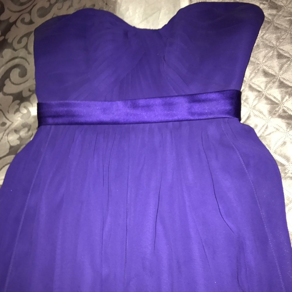 Long purple dress